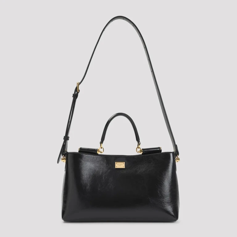 Dolce & Gabbana Leather Top Handle Bag