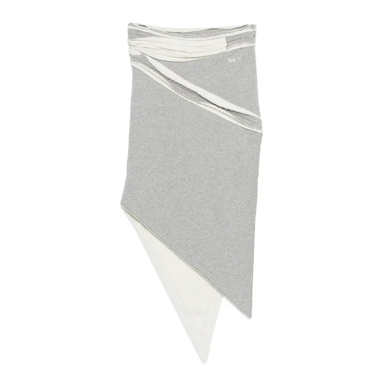 The Attico Jupe Midi - Gris