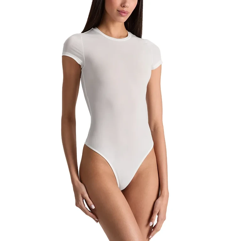 Alice and Olivia Hottie Short Sleeve Bodysuit