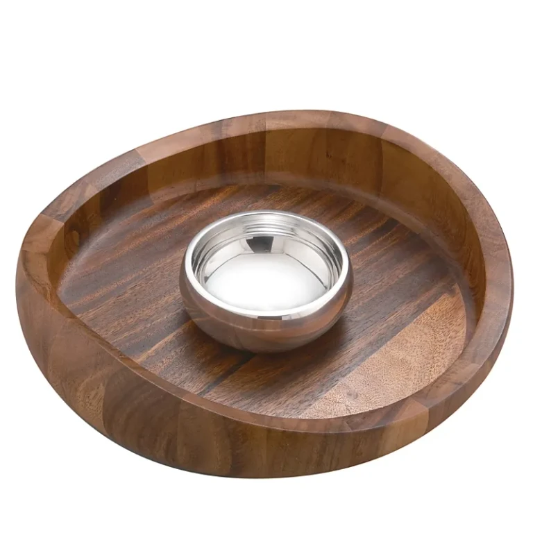 Nambe Butterfly Chip & Dip