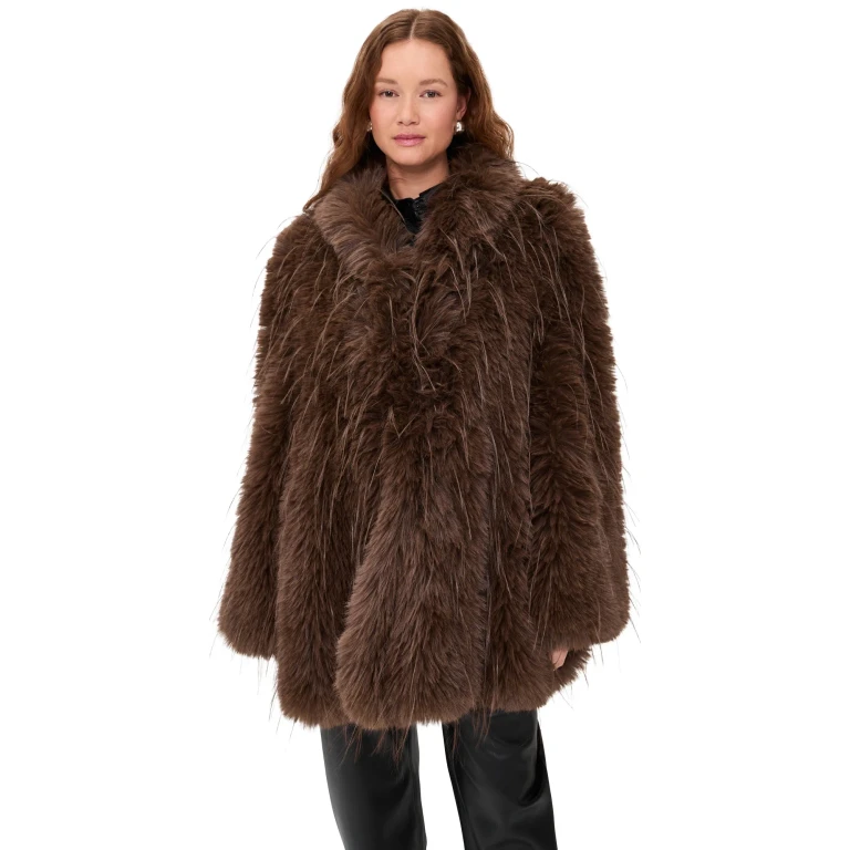 Cultnaked Delight Coat Brown One Size