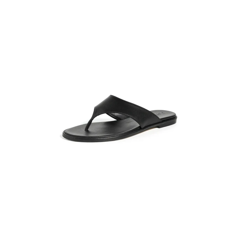 AEYDE Amaya Nappa Leather Black Sandals Black 40.5