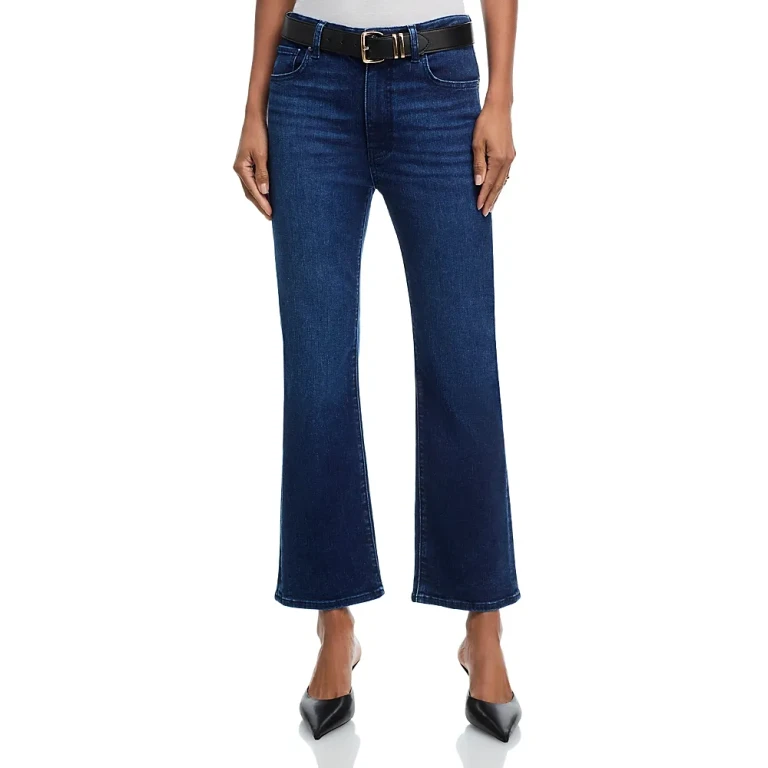 Frame The Reboot High Rise Ankle Bootcut Jeans in Lover