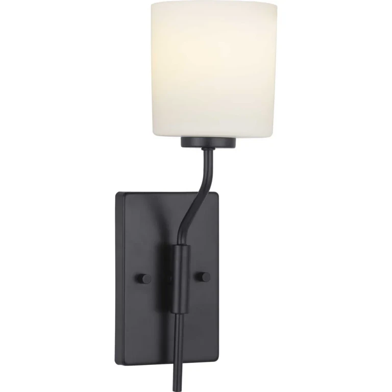 Black One Light Wall Bracket from the Tobin Collection
