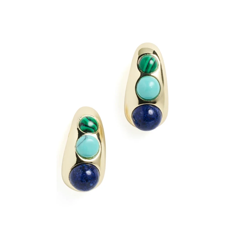 BaubleBar Ella Semi-Precious Earrings Multi One Size