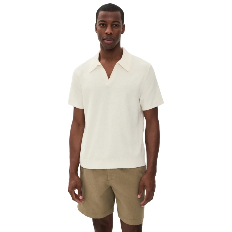 Wax London Boucle Siena Polo Ecru XL