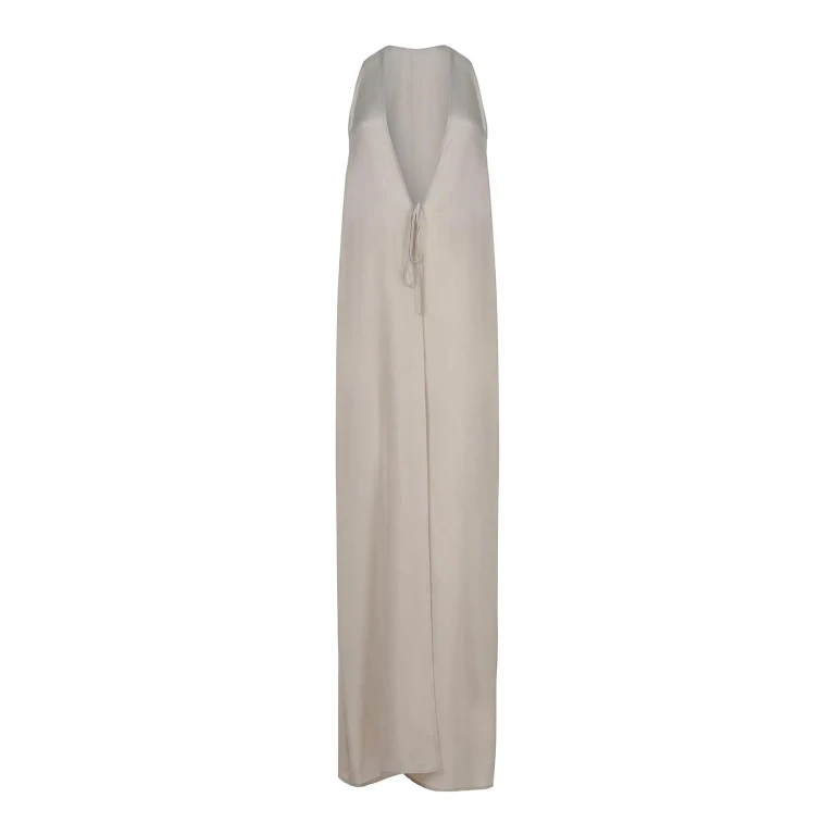 Alysi Robe Au Genou - Beige