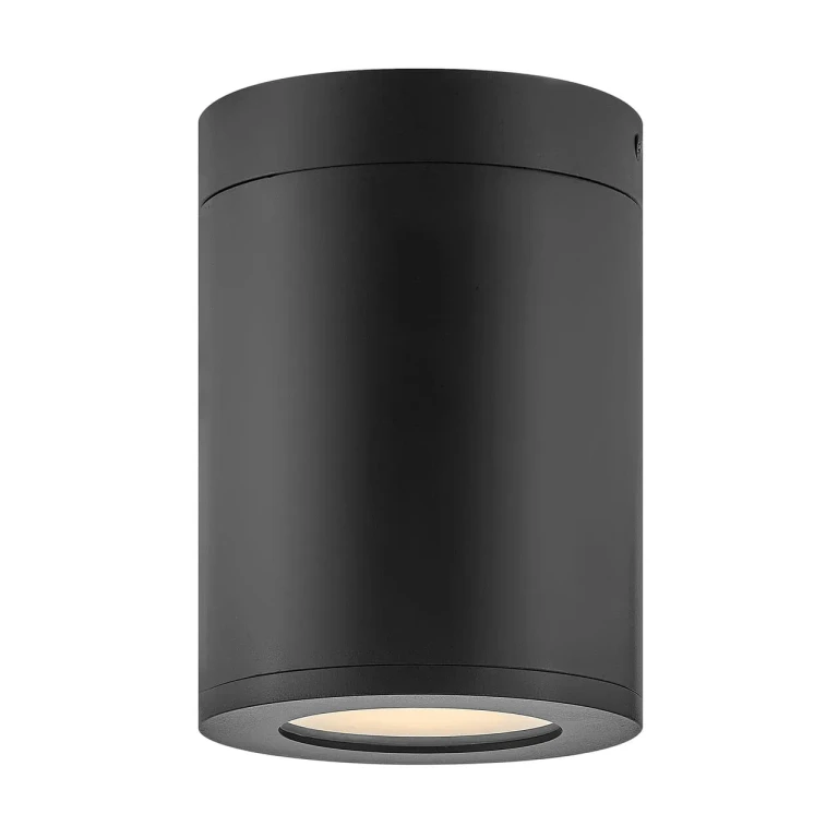 Black LED Flush Mount from the Silo Collection