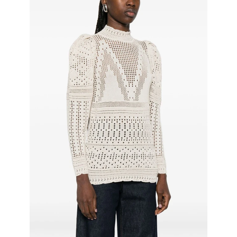 Isabel Marant Top Black Cotton Viscose Paper - Women