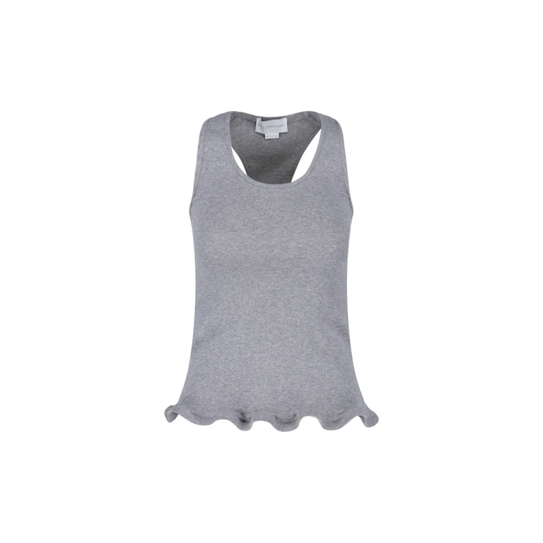 Stella McCartney Top Grey Cotton - Women