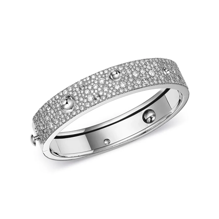 Roberto Coin 18K White Gold Pois Moi Luna Diamond Bracelet