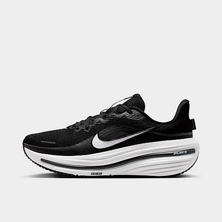 Nike Men's Air Winflo 12 Road Running Shoes in Black/Dark Smoke Grey/White Size: 7.5