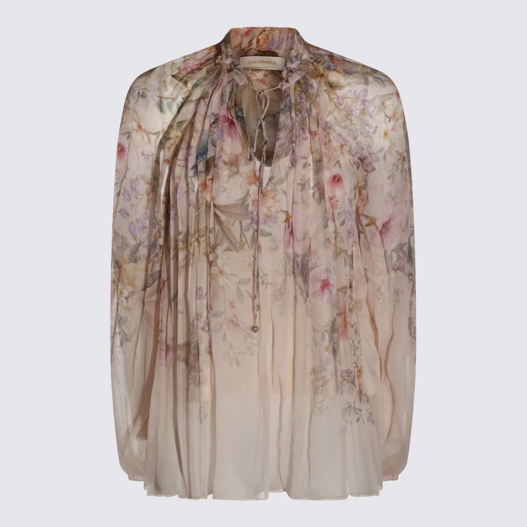 Zimmermann Blouse - Couleur Chair