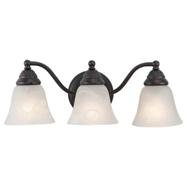 Standford 3-Light Bathroom Vanity Light in Oil Burnished Bronze