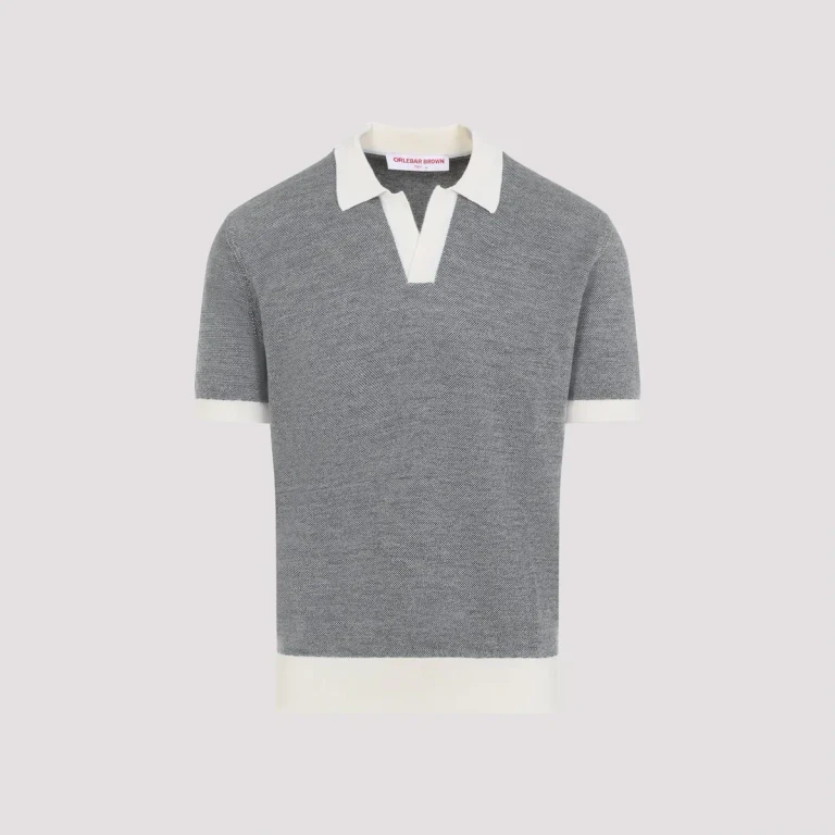 Orlebar Brown Horton Kontrast-Poloshirt