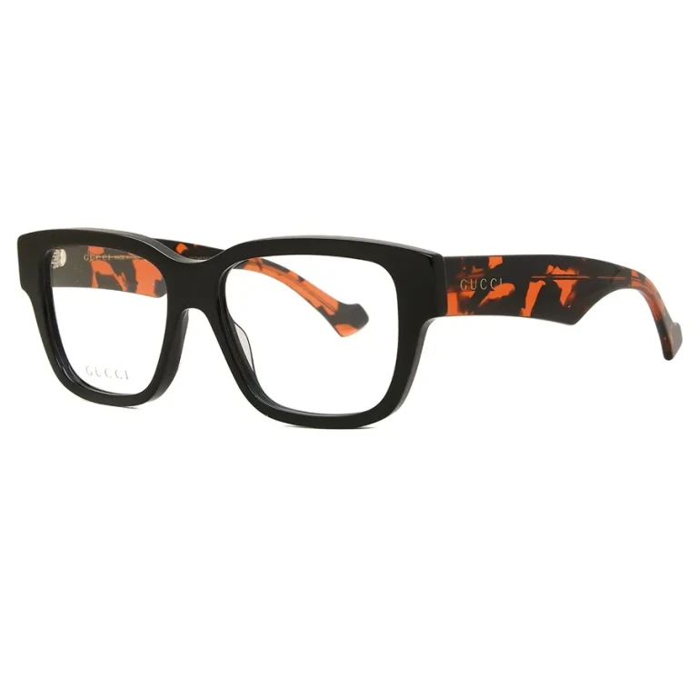 Gucci Demo Square Mens Eyeglasses GG1428O 006 55