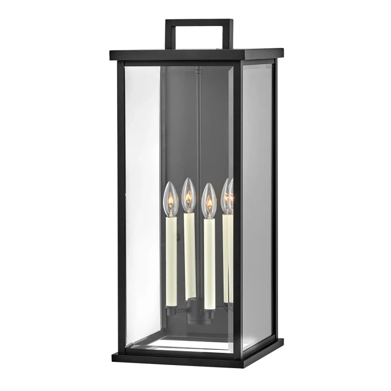 Black LED Wall Mount from the Weymouth Collection