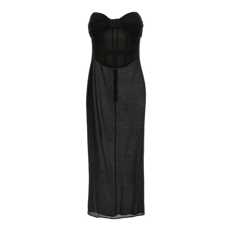 Magda Butrym Maxi Robe - Noir