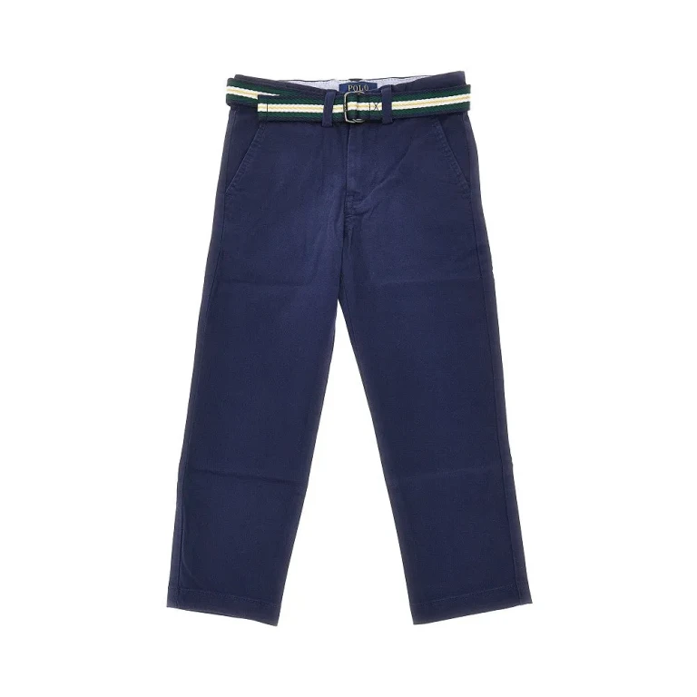 Ralph Lauren 儿童 Flex Abrasion 斜纹长裤 (8岁)