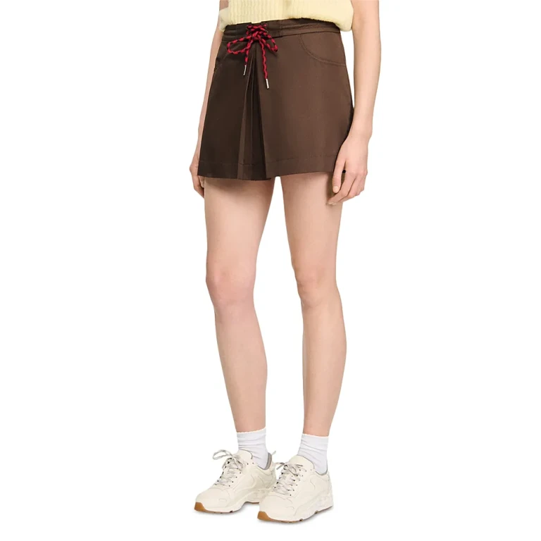 Sandro Pleated Skort
