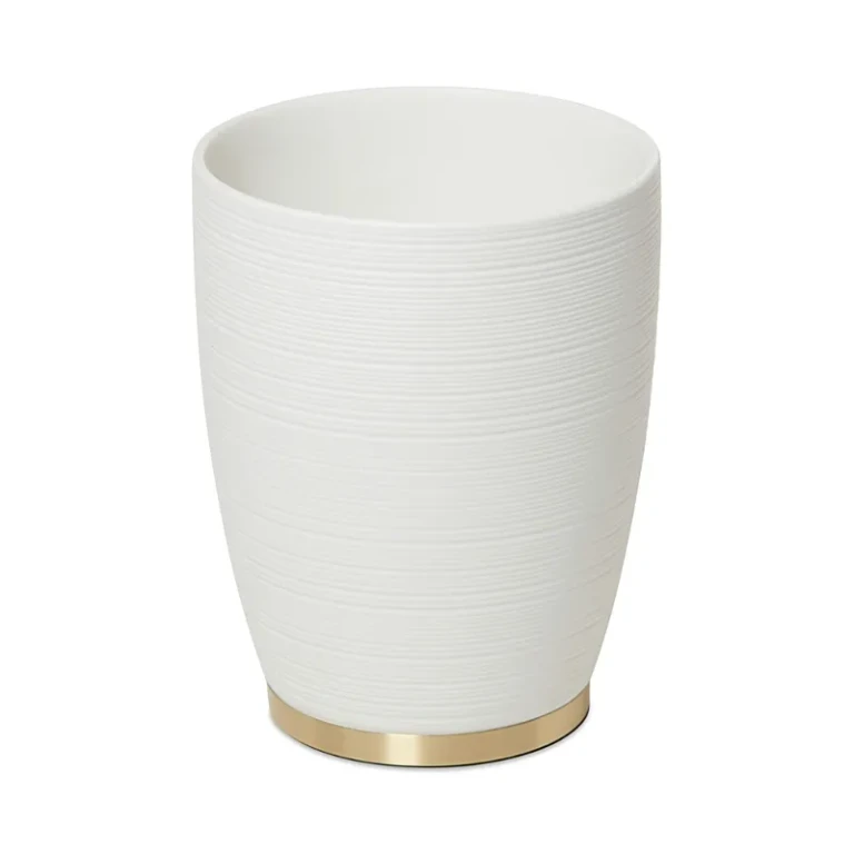Roselli Dubai Brass Wastebasket