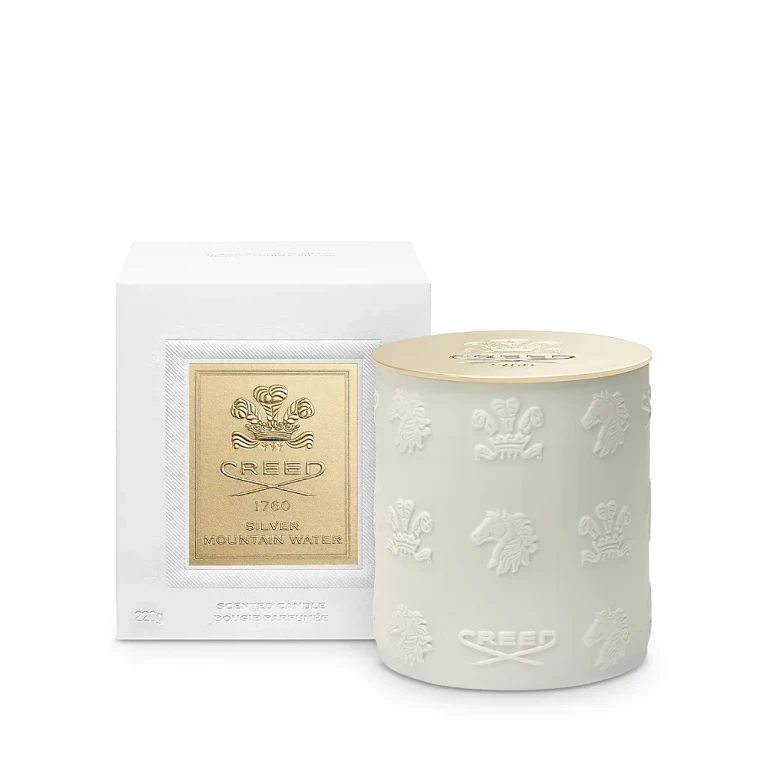 Creed Silver Mountain Water Porcelain Scented Candle 7.76 oz.