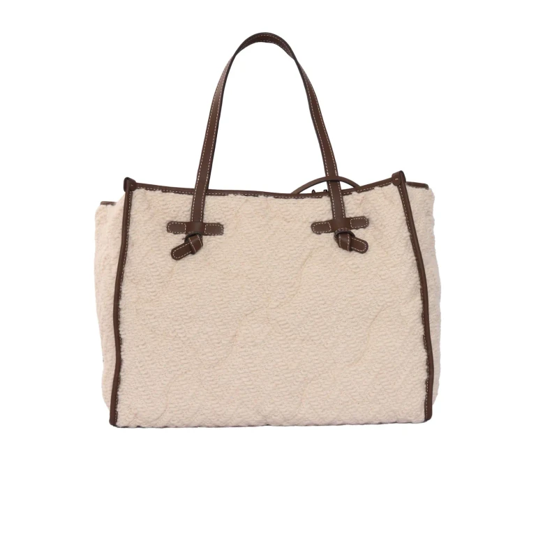 Michael Kors Leather And Fabric Bag