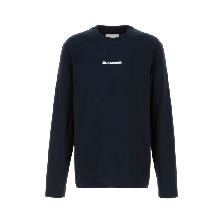 Jil Sander Black Cotton T-shirt