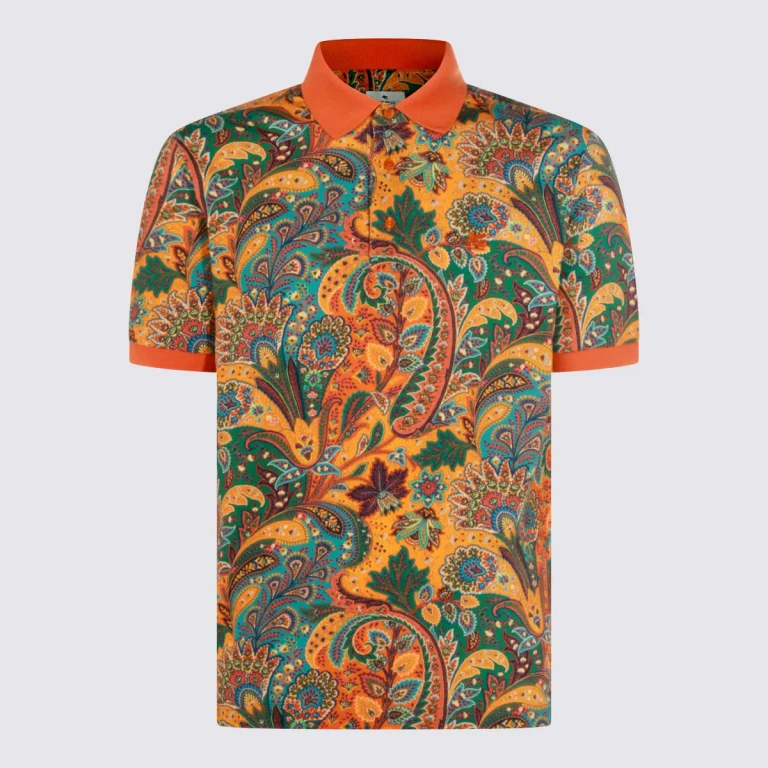 Polo Shirt Men color Orange (MRMD0004AKF83X0855)