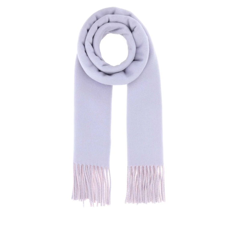 Burberry Lilac Cashmere Reversible Scarf A4135 Sciarpe E Foulard - Unisex