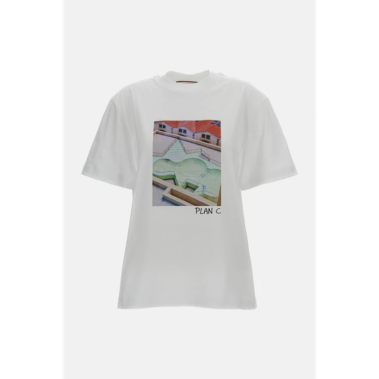 Plan C T-Shirts And Polos Bianco - Women