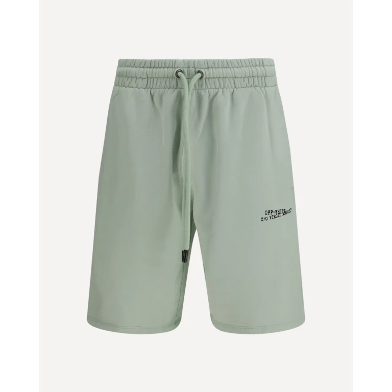OFF-WHITE Type Machine Arrow Skate Sweat Shorts with front logo Male XL