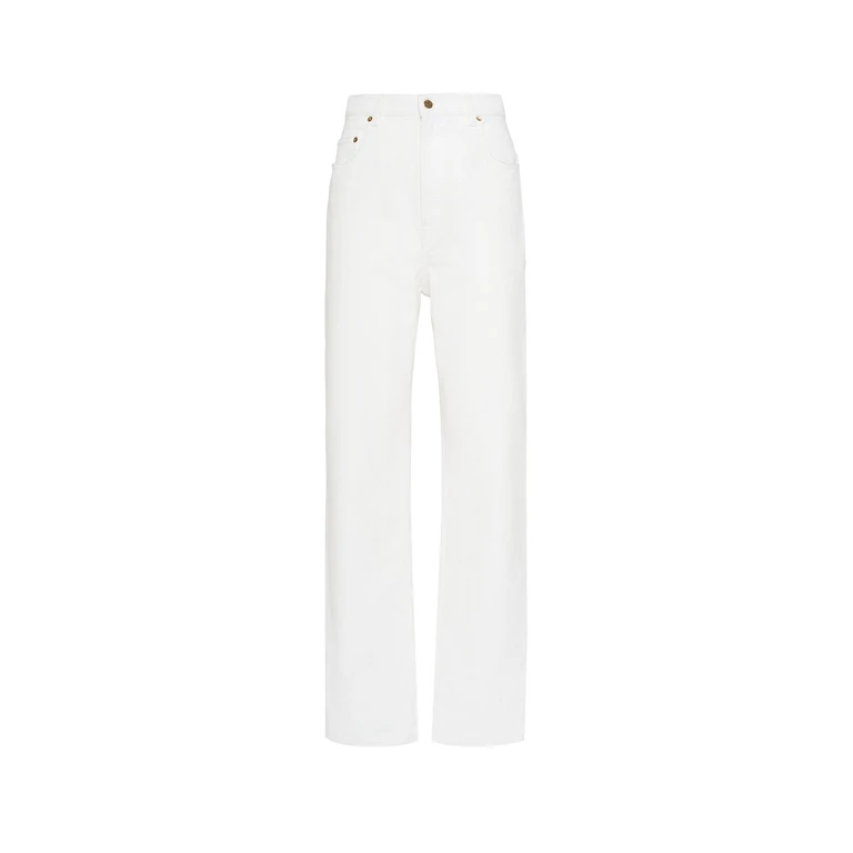 Dolce & Gabbana Jean Droit - Blanc