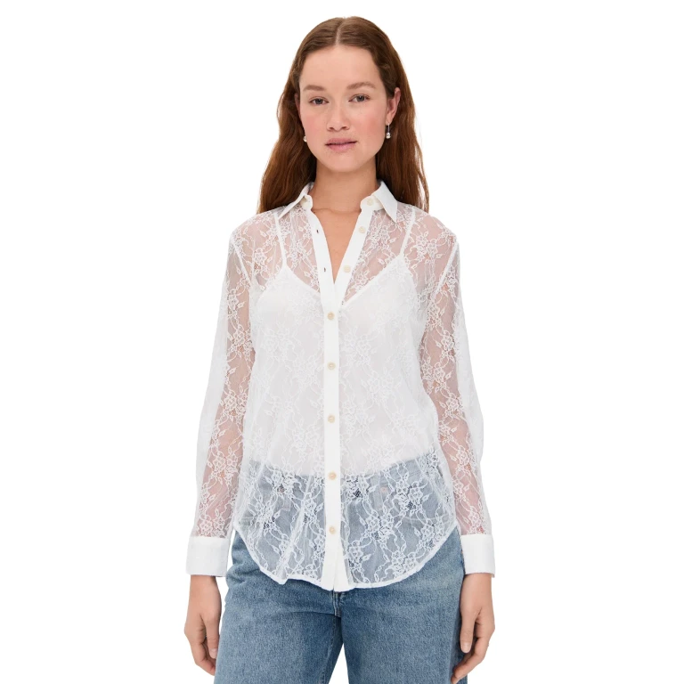 Apiece Apart Alva Button Up Cream 4