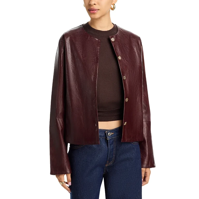 Valor of Venus Faux Leather Jacket