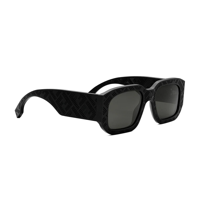 Fendi FE40113I 02a Nero Nylon Occhiali Vista - Men