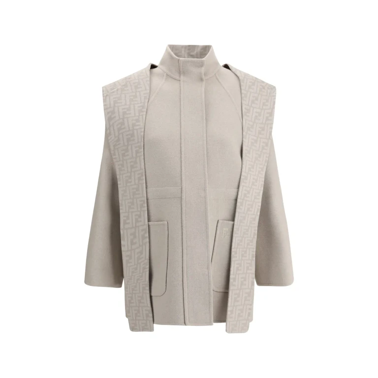 Coat Woman color Beige (FJ7587A5HDF1MYZ)