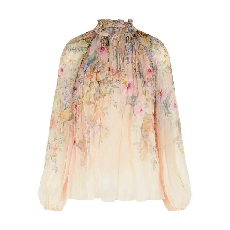 Zimmermann Blouse - Couleur Chair