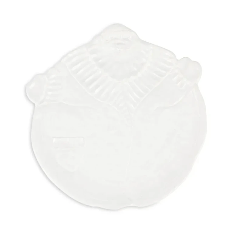Vietri Pietra Natale Figural Santa Platter
