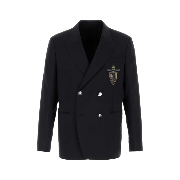 Fendi Midnight Blue Wool Blazer
