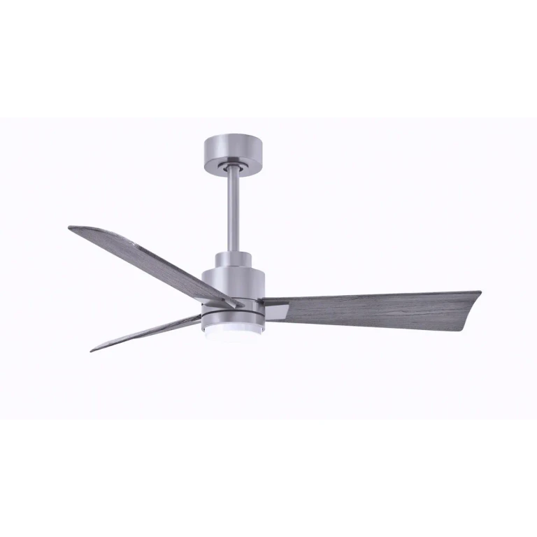 Brushed Nickel 42" Ceiling Fan from the Alessandra - LK Collection