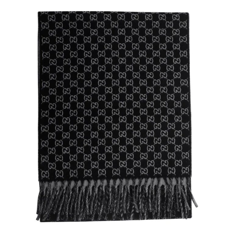 Gucci Embroidered Cashmere Scarf