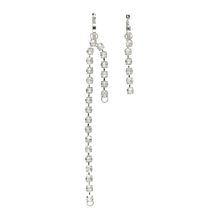 Mm6 Maison Margiela Crystals Earrings