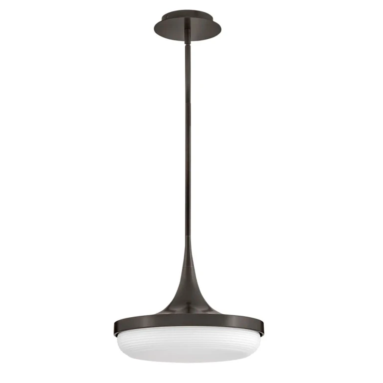 Black Oxide LED Convertible Pendant from the Elsa Collection