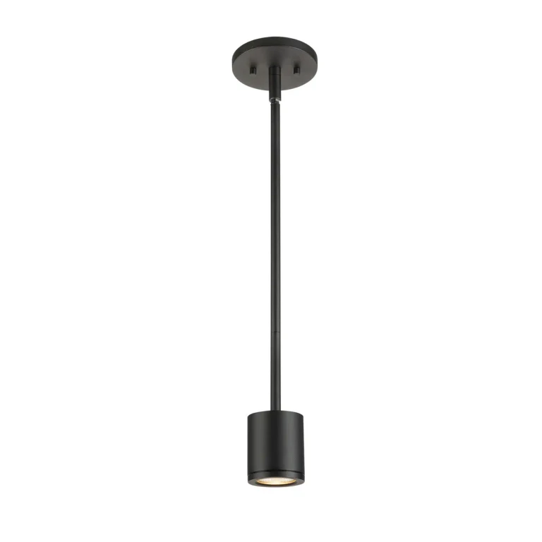 Black LED Outdoor Pendant from the Nordic Collection