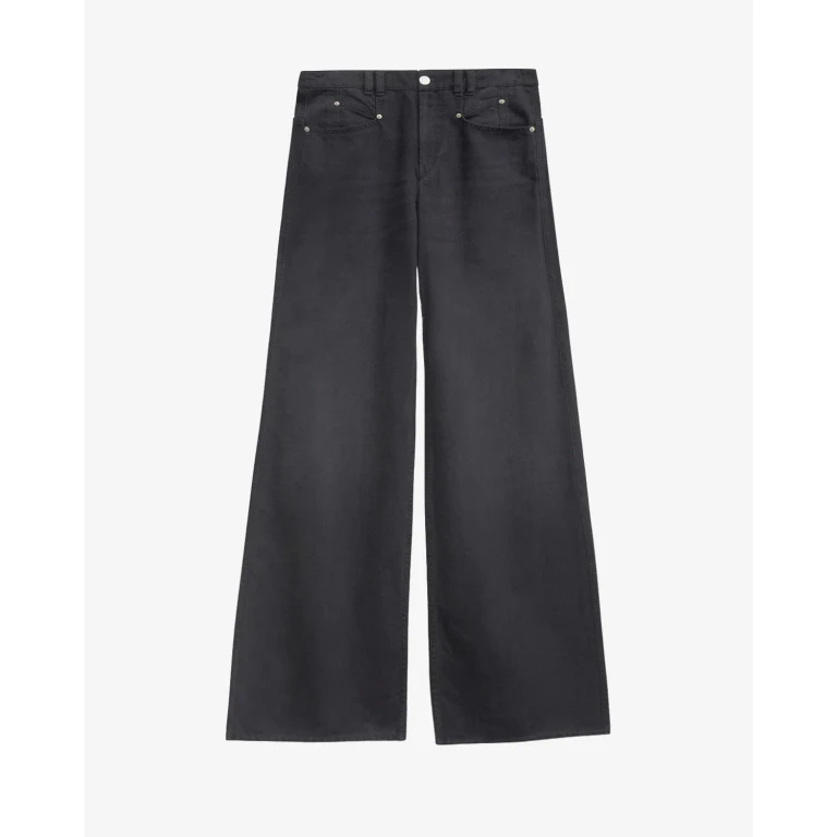 Pantalon Lemony - Femme - Noir - Taille 38 - Isabel Marant