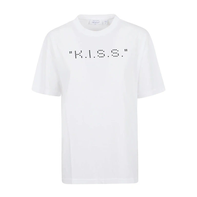 OFF-WHITE T-Shirt Woman color White (OWAA089S26JER0070110)