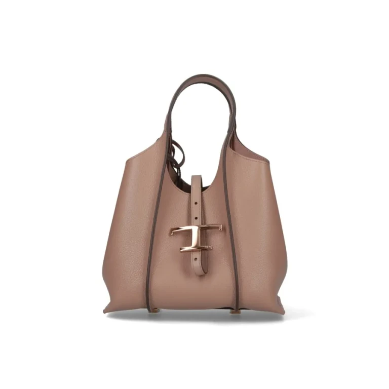 Tod's 미니 T-타임리스 토트백 베이지
