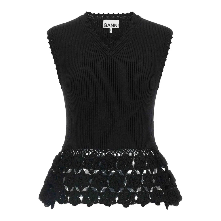 Ganni Gilet - Noir