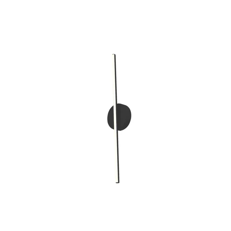 Black LED Wall Sconce from the Chute Collection